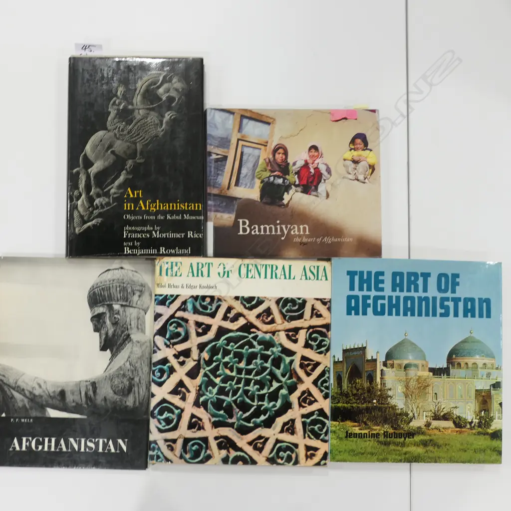 FIVE PUBLICATIONS: AFGHANI ART & DESIGN Image 1++